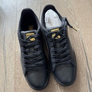 Puma Men's Clyde Core L Foil Black Sneakers